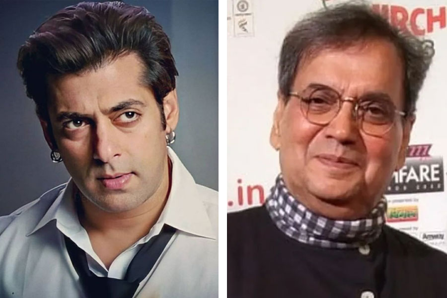 Salman Khan and Subhash Ghai