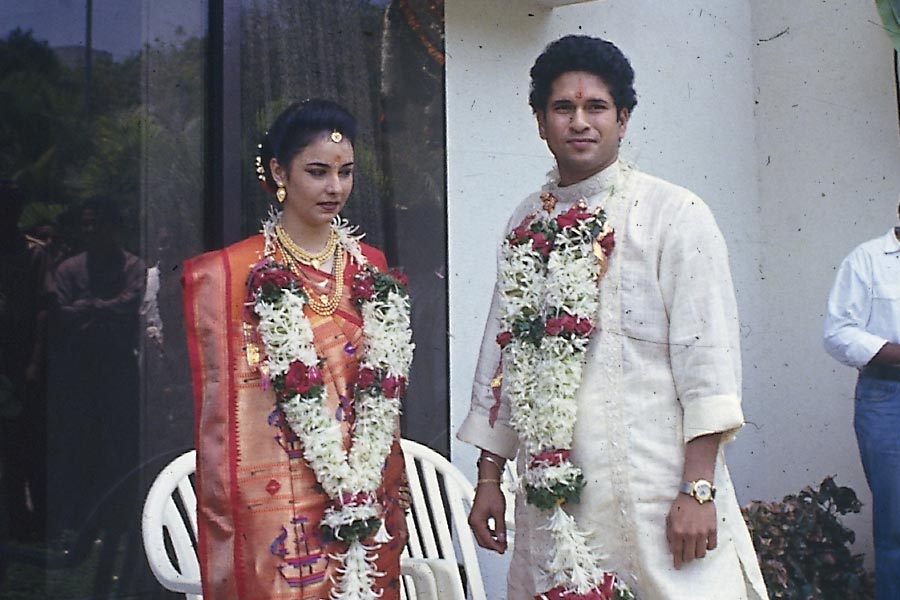 image of Sachin Tendulkar and Anjali Tendulkar