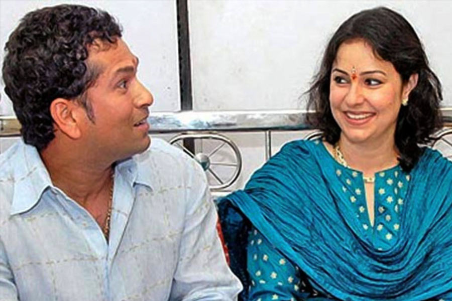 image of Sachin Tendulkar and Anjali Tendulkar