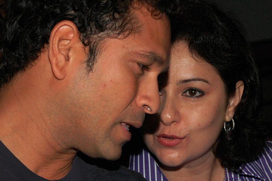 image of Sachin Tendulkar and Anjali Tendulkar