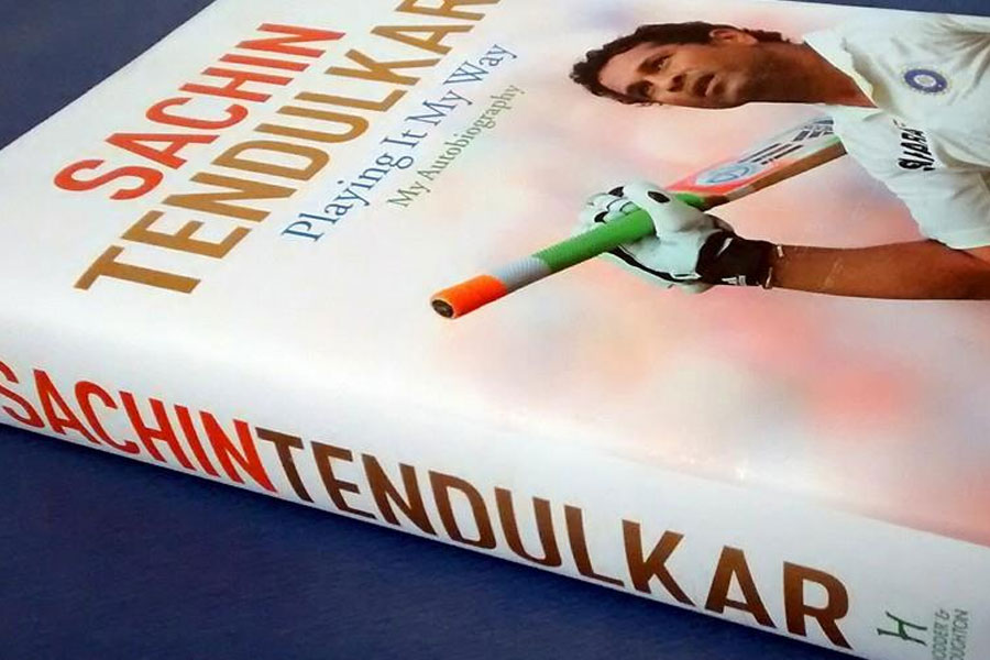 image of the Sachin's book 