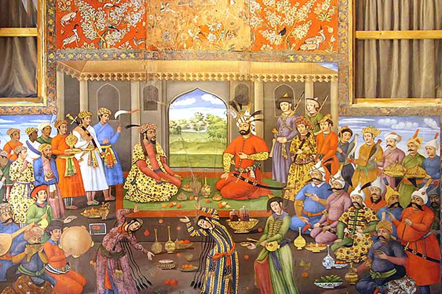 Mughal painting.
