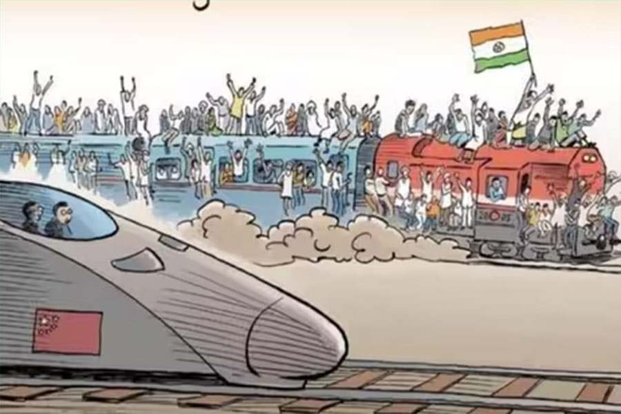 cartoon that erupted controversy in india regarding population 