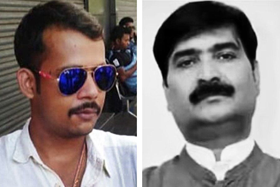 Investigation team took Raju Jha murder acussed Abhijit Mondal to the Office of Narayan Nanda dgtld