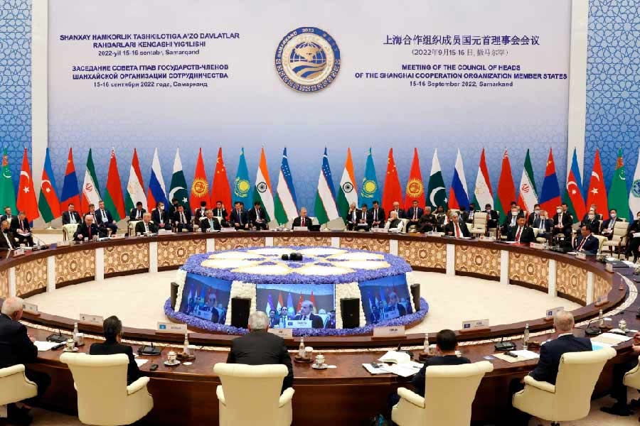 A Photograph of SCO summit