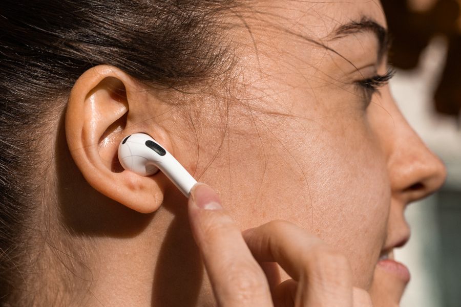 cautious when using earbuds