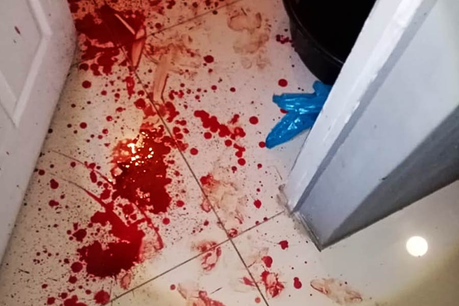 Blood flowing from the walls of house in Atlanta still remains mystery.