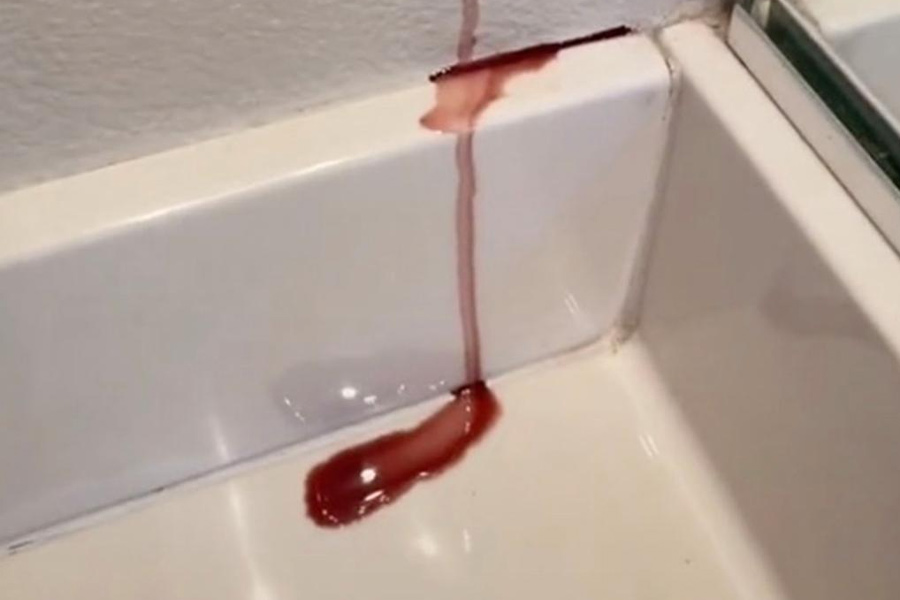 Blood flowing from the walls of house in Atlanta still remains mystery.