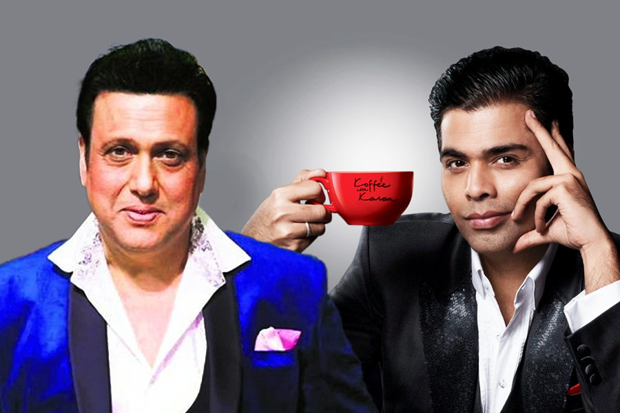 Govinda and Karan Johar