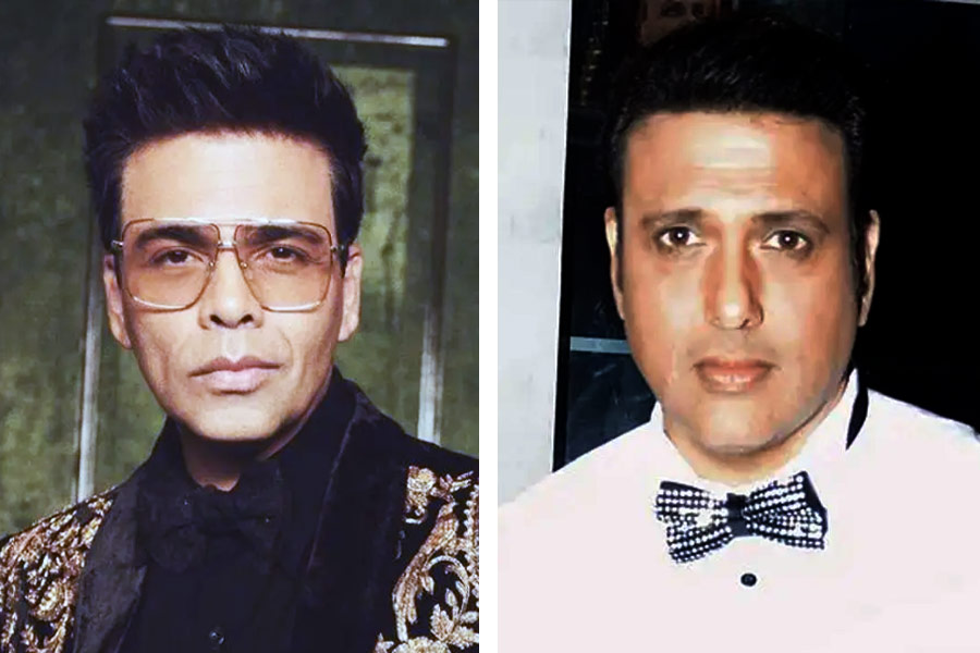Govinda and Karan Johar