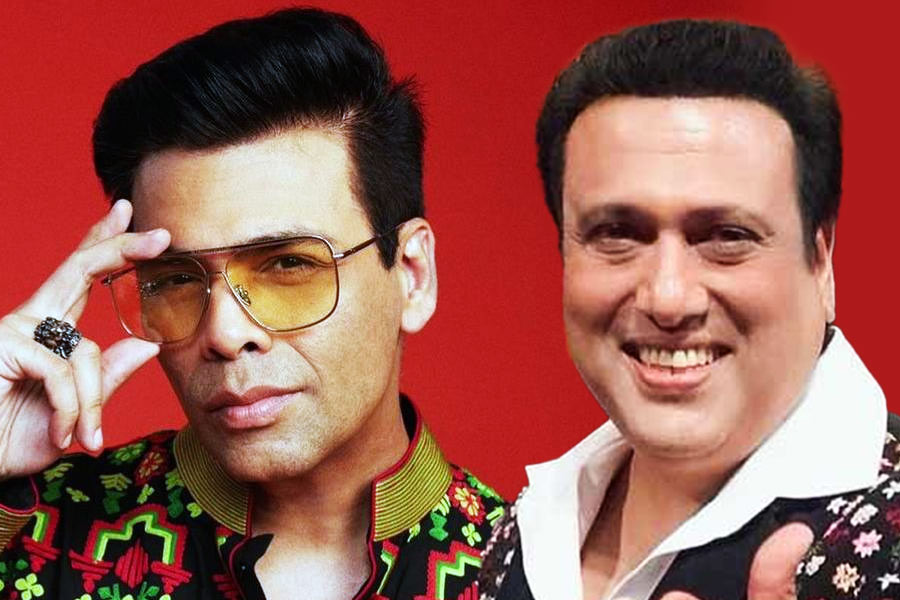 Govinda and Karan Johar