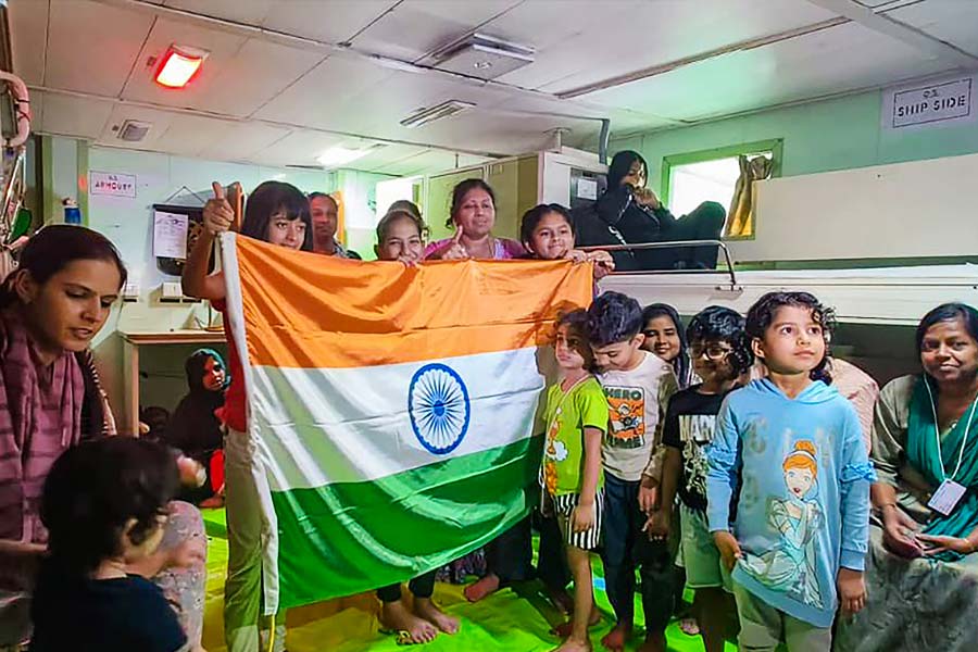 Operation Kaveri starts in Sudan, first batch of 278 Indians leave Khartoum aboard INS Sumedha