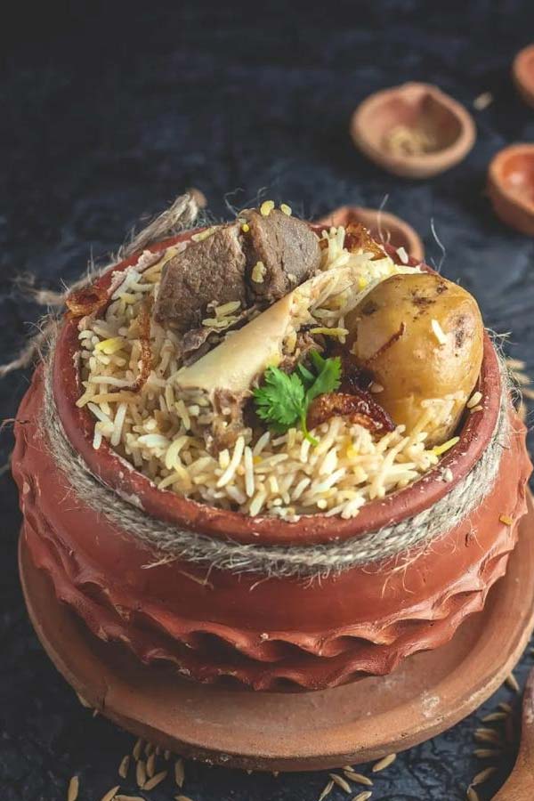 Kolkata-style Biryani