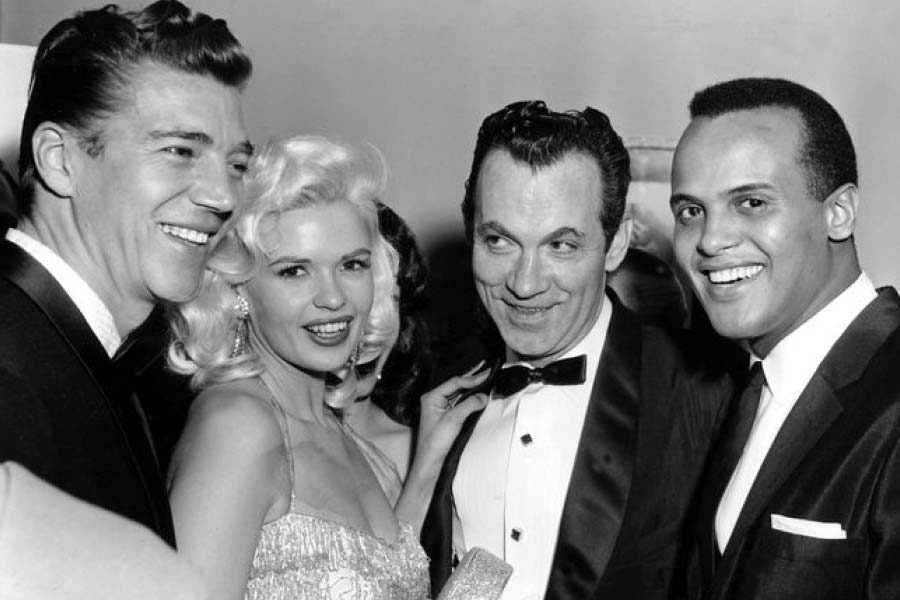 Belafonte with friends.