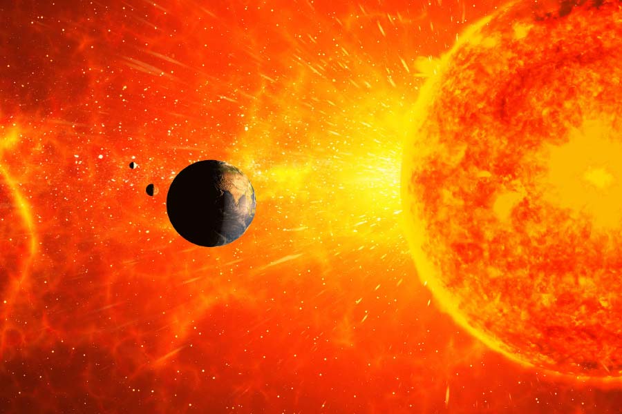 Solar Storm and It's effect on Earth.