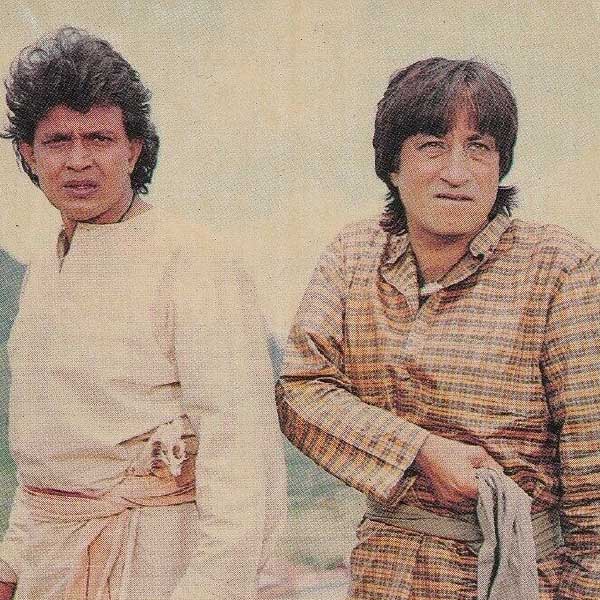 Mithun Chakraborty and  Shakti Kapoor 