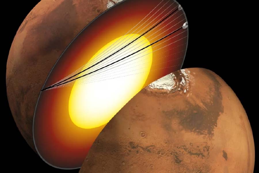 NASA’s study details differences between deep interiors of mars and earth