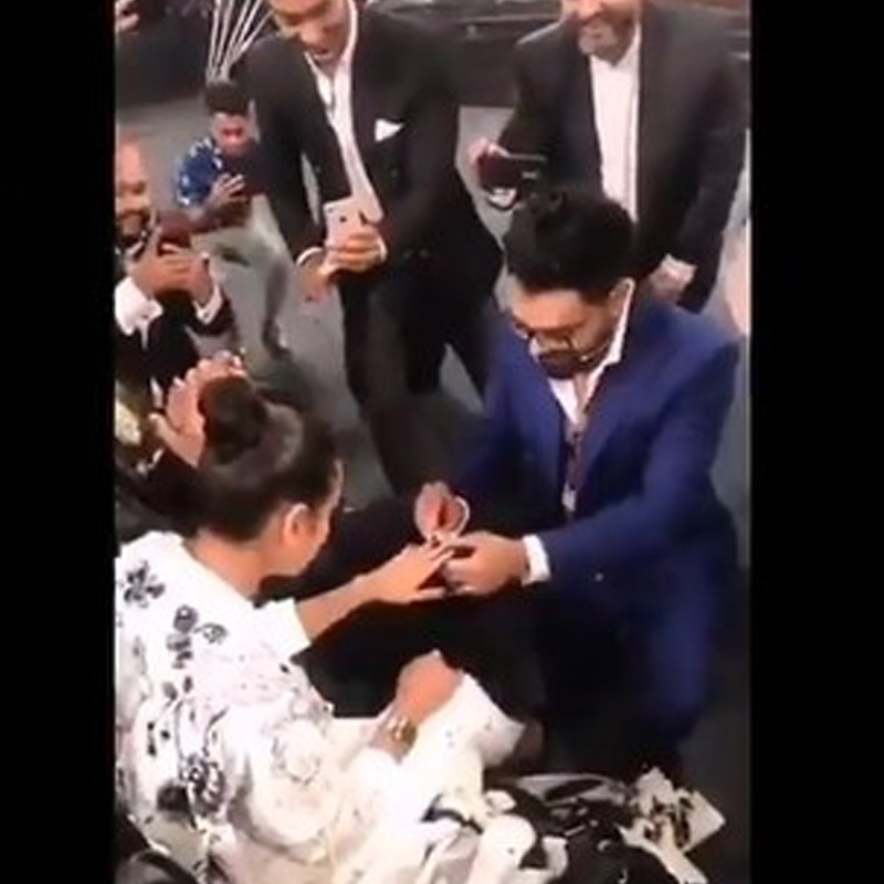 Iqra Aziz with her husband