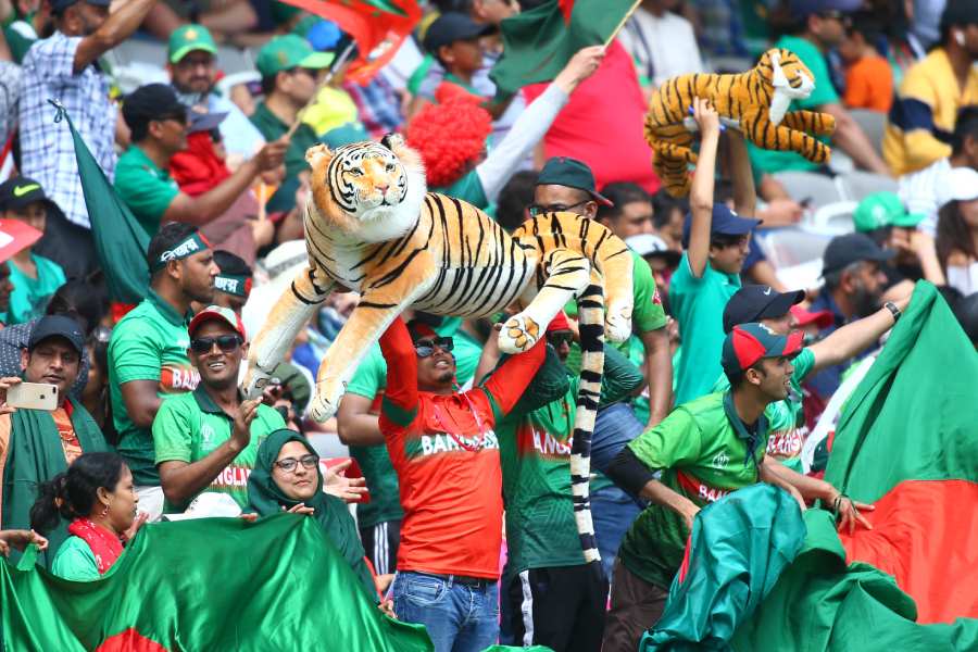 Picture of Bangladesh supporters