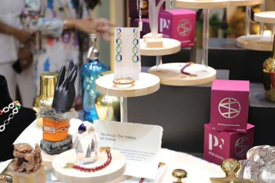 Sawansukha launches the all new Sussanne Khan-Curated collection ‘Bind Runes’ by Pure Facets 