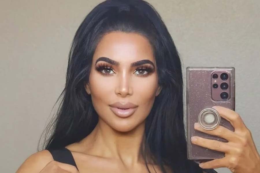 Picture of American model