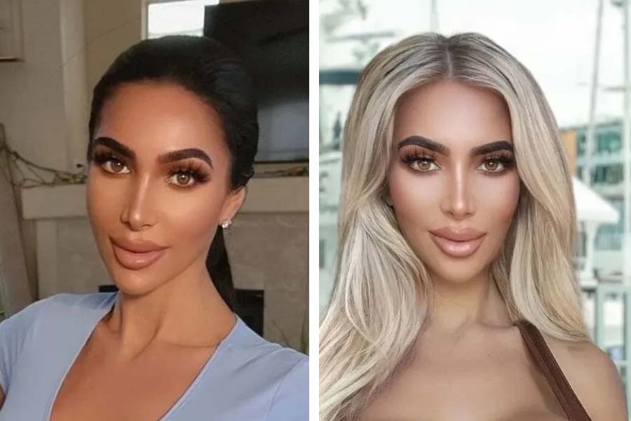 Picture of American model