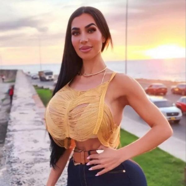 Picture of American model