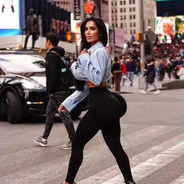 Picture of American model