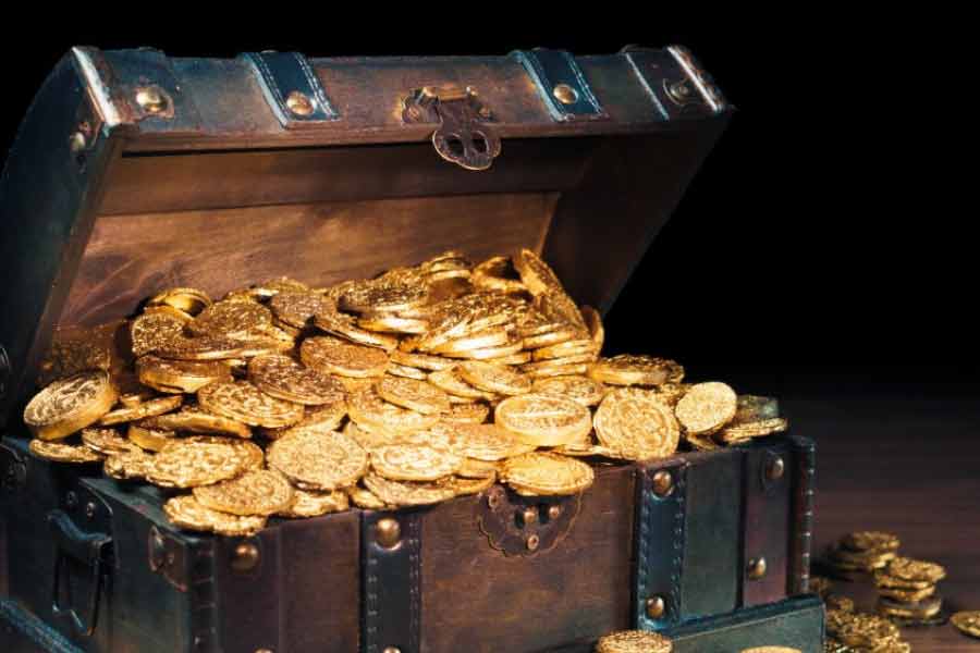 image of hidden treasure 