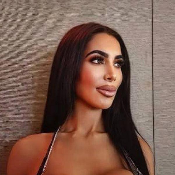 Picture of American model