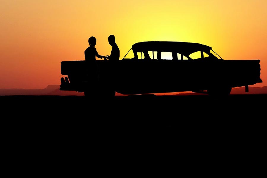 Representational picture of American couple