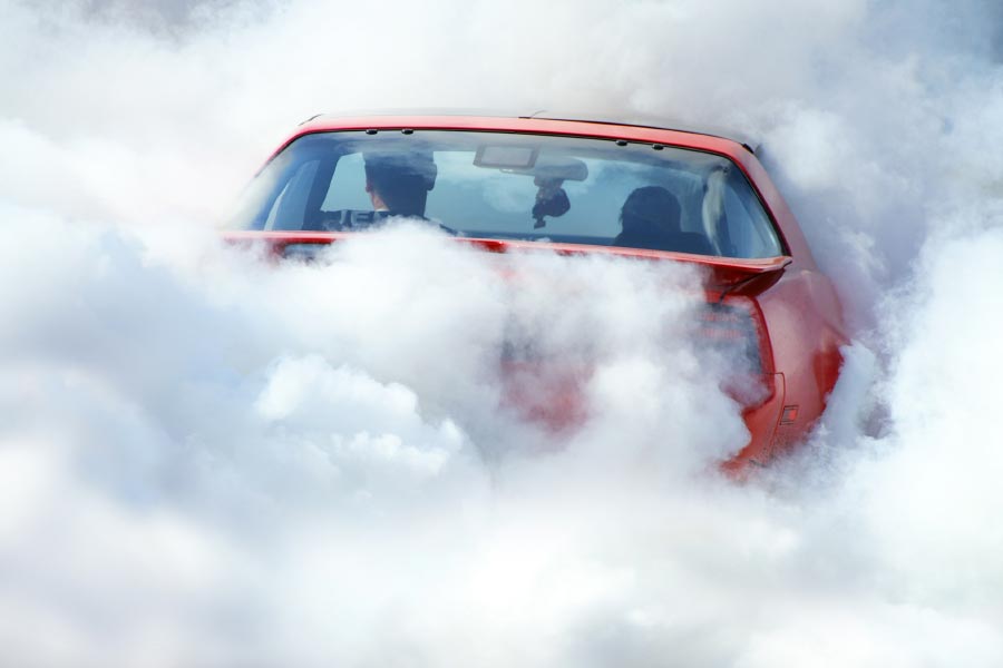 Representational picture of pollution