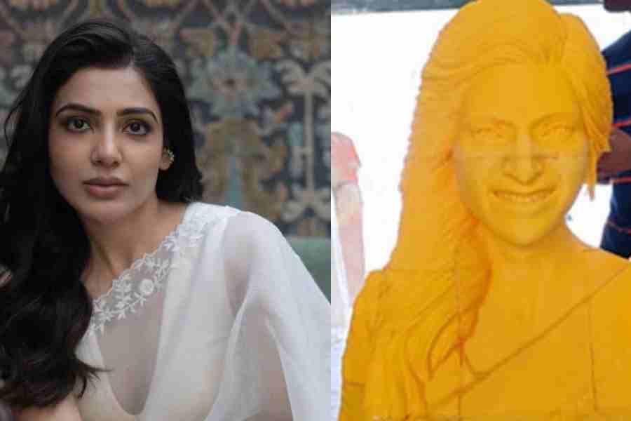 Samantha Ruth Prabhu is the next in line of celebrities to get a temple made in her name