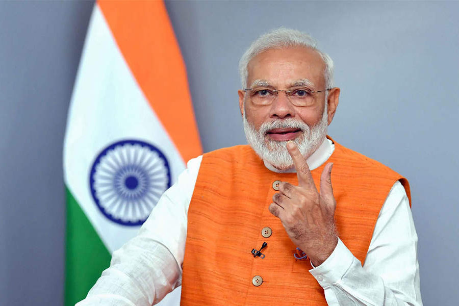 PM Modi addresses the nation in 100th Mann ki Baat. 