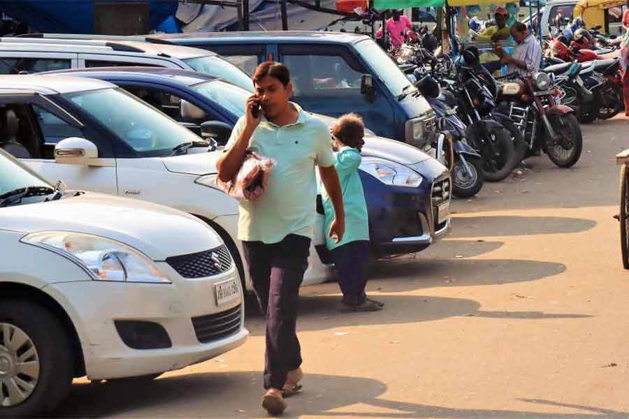 illegal parking at Asansol