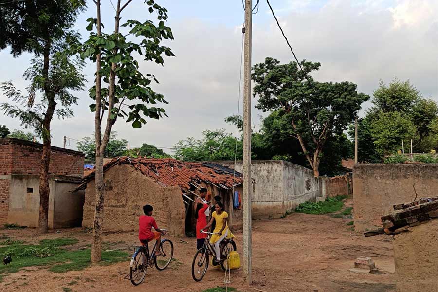 Jhalda village receive electricity after 75 years