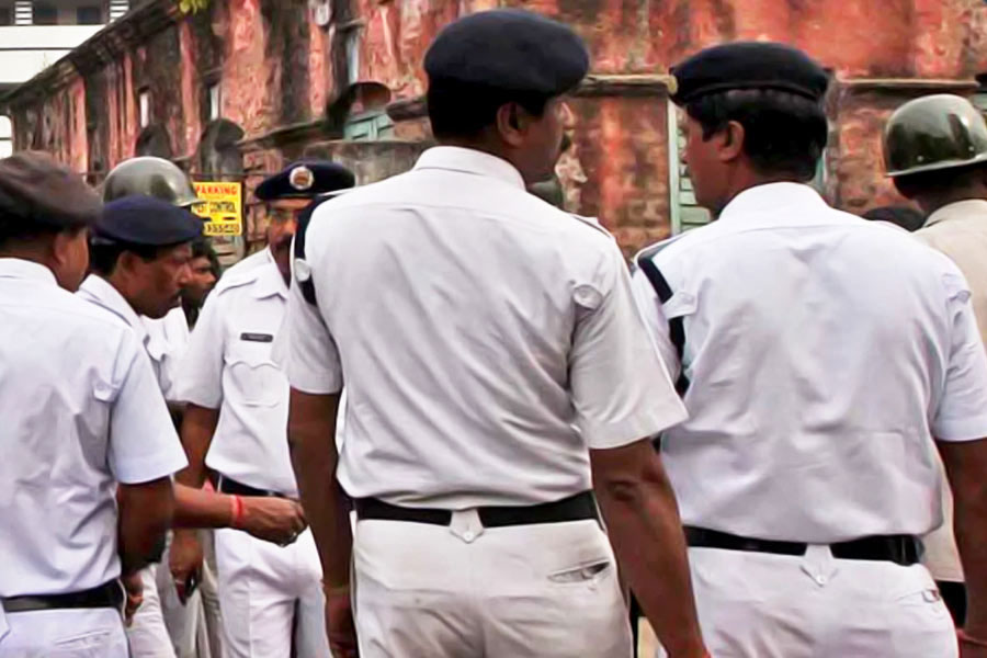 An image of Kolkata Police