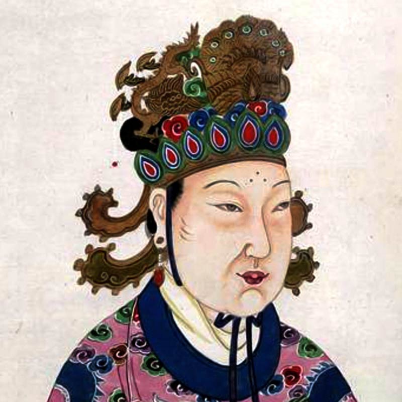 Wu Zetian, first and only female emperor in Chinese history, believed to be richest woman of world
