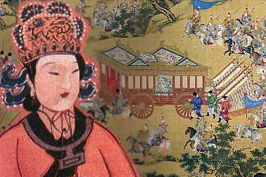 Wu Zetian, first and only female emperor in Chinese history, believed to be richest woman of world