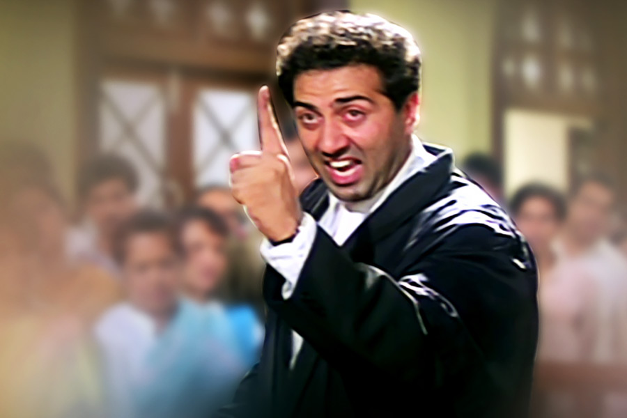 Why did bollywood actor Sunny Deol pledge to never work with Shah Rukh Khan 