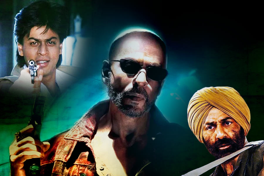 Why did bollywood actor Sunny Deol pledge to never work with Shah Rukh Khan 