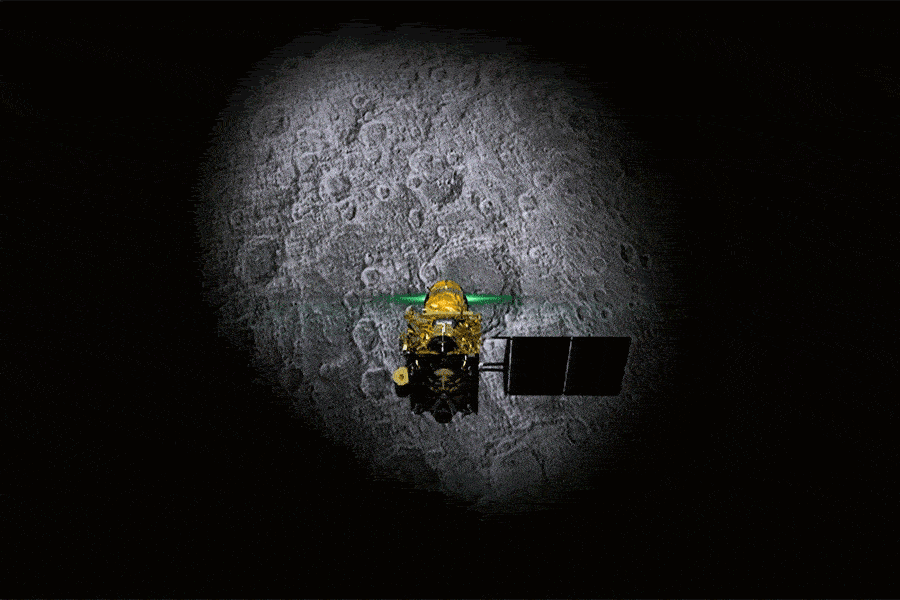 Chandrayaan-3 enters Moon’s orbit as new journey begins.