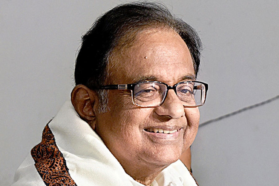 কংগ্রেস সাংসদ পি চিদম্বরম। 