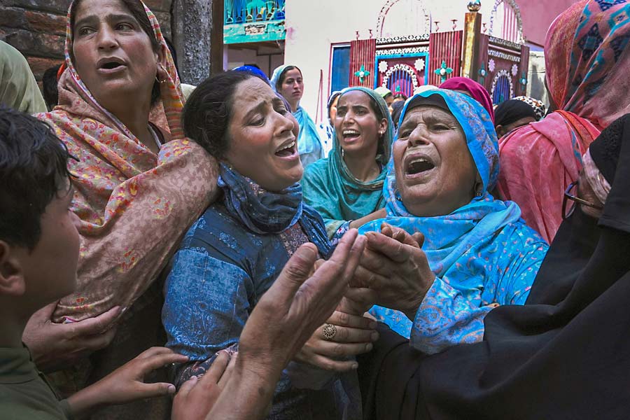 Dead Body of Waseem Sarwar reached at Dachigam