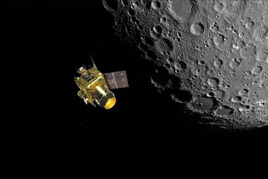 Chandrayaan-3 is closer to the moon as the distance reduces to 4313 km.