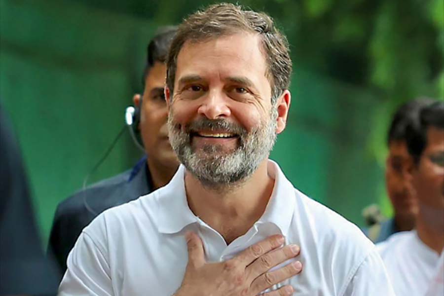 First Time after being reinstated as MP Rahul Gandhi on his way to Wayanad