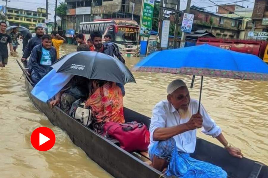 image of flood in Bangladesh
