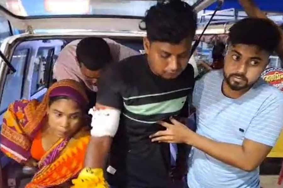 An young man allegedly attacked and shot at Kaliganj of Nadia