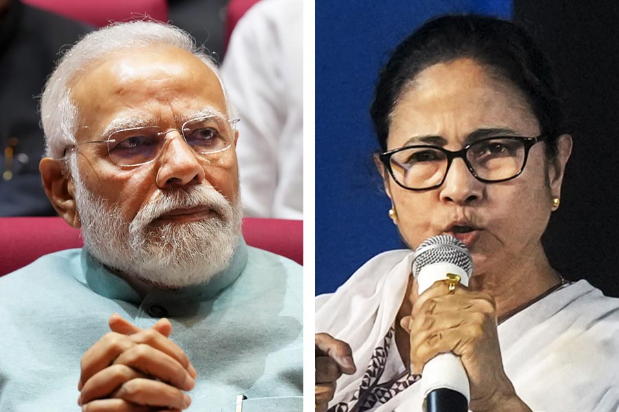 Narendra Modi and Mamata Banerjee