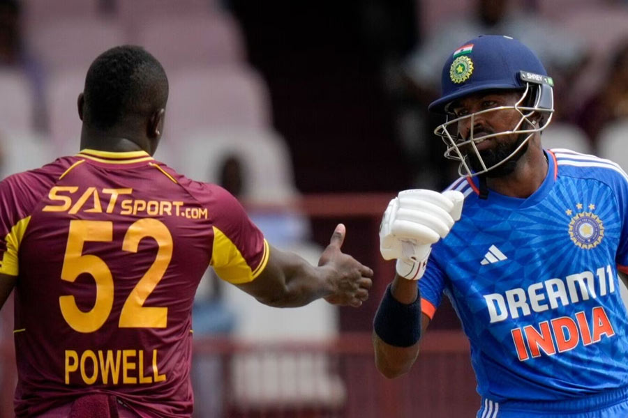 An image of India vs West Indies